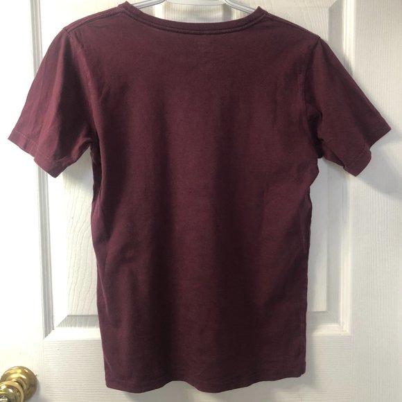 Levi's youth red tab eagle graphic tee, burgundy, size L 12-13years - Picture 4 of 6